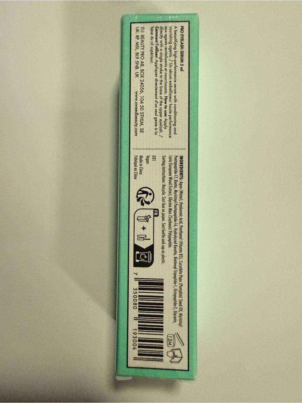 Sweeed Pro Eyelash Serum 0.17oz - Picture 3 of 7
